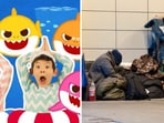 The mall has been playing the catchy children's song on their speakers on a loop for a year. The mall has been playing the catchy children's song on their speakers on a loop for a year.