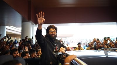 Allu Arjun promoted his upcoming film Pushpa 2: The Rule across the country. Allu Arjun promoted his upcoming film Pushpa 2: The Rule across the country.