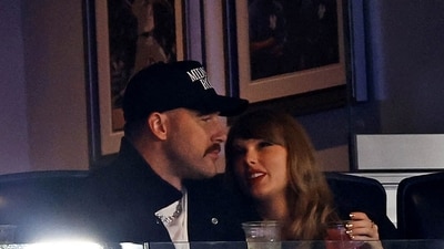 Taylor Swift and Travis Kelce may take a significant step in their relationship this Christmas, with sources suggesting a potential engagement after securing family approval.
 Mandatory Credit: Vincent Carchietta-Imagn Images (USA TODAY Sports via Reuters Con)