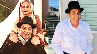 Dharmendra shared an old photo with Jaya Bachchan.