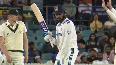 Rohit Sharma scored 3 off 11 in the warm-up game in Canberra Rohit Sharma scored 3 off 11 in the warm-up game in Canberra