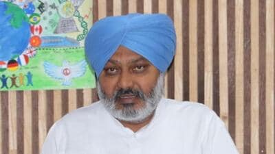 Punjab finance, planning, excise and taxation minister Harpal Singh Cheema said the total net collection from VAT (value-added tax), CST (central sales tax), GST, PSDT (Punjab state development tax), and excise in November this year is  ₹4,004.96 crore. (HT File)