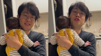 A Korean husband’s humorous Hindi challenge with his Indian wife went viral on Instagram. (Instagram/mylovefromkorea17) A Korean husband’s humorous Hindi challenge with his Indian wife went viral on Instagram. (Instagram/mylovefromkorea17)