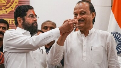 Eknath Shinde's Shiv Sena and Ajit Pawar's NCP are a part of the BJP-led Mahayuti alliance in Maharashtra. (PTI) Eknath Shinde's Shiv Sena and Ajit Pawar's NCP are a part of the BJP-led Mahayuti alliance in Maharashtra. (PTI)
