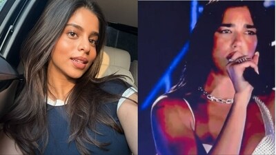 Suhana Khan shared a video of Dua Lipa performing Levitating, Shah Rukh Khan's Wo Ladki Jo mashup. Suhana Khan shared a video of Dua Lipa performing Levitating, Shah Rukh Khan's Wo Ladki Jo mashup.