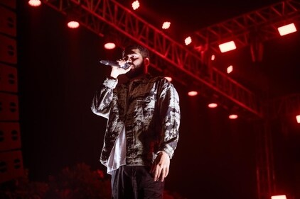 Fotty Seven performing in Lucknow