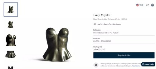 According to Sotheby’s, bids for the piece are expected to start at $26,000 and could reach $35,000 (around ₹30 lakh). According to Sotheby’s, bids for the piece are expected to start at $26,000 and could reach $35,000 (around ₹30 lakh).