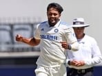 India's Nitish Kumar Reddy celebrates the wicket of Australia's Mitchell Marsh. AP/PTI(AP11_25_2024_000062B) India's Nitish Kumar Reddy celebrates the wicket of Australia's Mitchell Marsh. AP/PTI(AP11_25_2024_000062B)