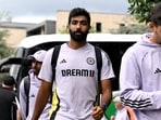 India's Jasprit Bumrah arrives at Manuka Oval. (Photo by SAEED KHAN / AFP) India's Jasprit Bumrah arrives at Manuka Oval. (Photo by SAEED KHAN / AFP)