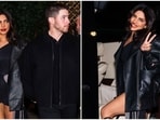 Priyanka Chopra and Nick Jonas enjoy an anniversary date in NYC. Priyanka Chopra and Nick Jonas enjoy an anniversary date in NYC.