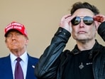 U.S. President-elect Donald Trump and Elon Musk watch the launch of the sixth test flight of the SpaceX Starship rocket in Brownsville, Texas, U.S., November 19, 2024.