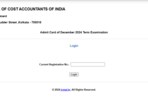 ICMAI CMA admit card 2024 Released: Direct link to download