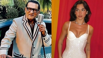 Abhijeet Bhattacharya responded to Dua Lipa performing to the viral Woh Ladki Jo mashup. Abhijeet Bhattacharya responded to Dua Lipa performing to the viral Woh Ladki Jo mashup.