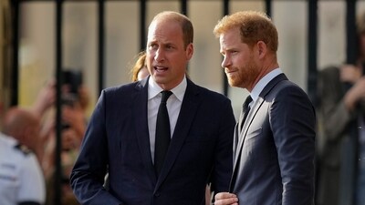 When Harry revealed that William ‘became livid’ on his and Meghan's wedding day (AP Photo/Martin Meissner, File) (AP) When Harry revealed that William ‘became livid’ on his and Meghan's wedding day (AP Photo/Martin Meissner, File) (AP)