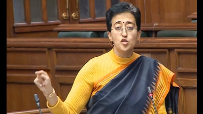 Delhi chief minister Atishi. (PTI) Delhi chief minister Atishi. (PTI)