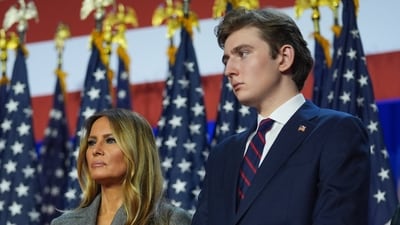 Melania reveals she and Barron became subject of political discrimination (AP Photo/Evan Vucci) (AP) Melania reveals she and Barron became subject of political discrimination (AP Photo/Evan Vucci) (AP)
