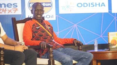 Ezekiel Kemboi. (HT Photo) Ezekiel Kemboi. (HT Photo)