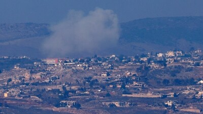 This picture taken from northern Israel along the border with southern Lebanon shows smoke billowing above the Lebanese village of Khiam during Israeli bombardment, on December 2, 2024, days into a fragile ceasefire between it and the Iran-backed Hezbollah. (AFP) This picture taken from northern Israel along the border with southern Lebanon shows smoke billowing above the Lebanese village of Khiam during Israeli bombardment, on December 2, 2024, days into a fragile ceasefire between it and the Iran-backed Hezbollah. (AFP)