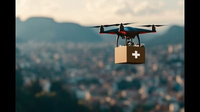 PGIMER, Chandigarh, is also exploring the use of drones to enhance healthcare accessibility in remote areas. (Adobe Stock Image) PGIMER, Chandigarh, is also exploring the use of drones to enhance healthcare accessibility in remote areas. (Adobe Stock Image)
