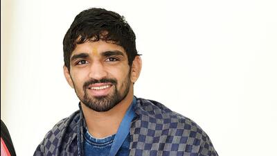Paris Olympic bronze medalist wrestler Aman Sehrawat. (ANI)