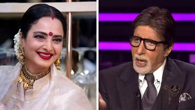 Rekha says she remembers each and every line from KBC Rekha says she remembers each and every line from KBC