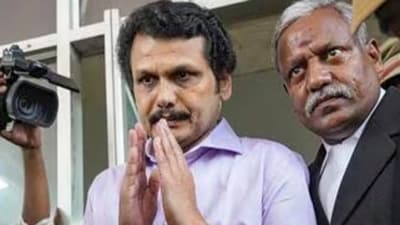 Tamil Nadu minister Senthil Balaji. (PTI) Tamil Nadu minister Senthil Balaji. (PTI)