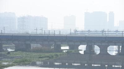 The CPCB figures indicate that Ghaziabad experienced 15 “poor” air days, 13 “very poor” air days and two “severe” air days in November, while Noida experienced 18 “poor,” 11 “very poor” and one “severe” air day in the month of November. (Sakib Ali/HT Photo) The CPCB figures indicate that Ghaziabad experienced 15 “poor” air days, 13 “very poor” air days and two “severe” air days in November, while Noida experienced 18 “poor,” 11 “very poor” and one “severe” air day in the month of November. (Sakib Ali/HT Photo)