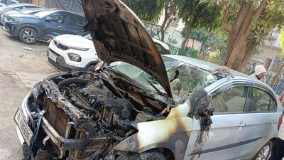 The complainant’s Ciaz car. (HT Photo)