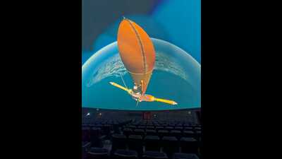 The new planetarium software can display the night sky from any location, with views of celestial bodies from both 10,000 years in the future and the past. (HT) The new planetarium software can display the night sky from any location, with views of celestial bodies from both 10,000 years in the future and the past. (HT)
