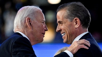 President Joe Biden has issued a presidential pardon for his son Hunter Biden (REUTERS)