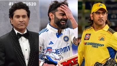 Sachin Tendulkar, Virat Kohli and MS Dhoni are all considered among the greats of their generations Sachin Tendulkar, Virat Kohli and MS Dhoni are all considered among the greats of their generations