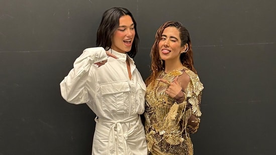Dua Lipa with Jonita Gandhi