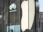 An Apple Inc. store across from a Huawei Technologies Co. flagship store in Shanghai, China, on Tuesday, Sept. 10, 2024