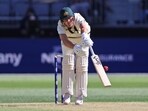 Australia's Marnus Labuschagne struggled to get going in the first Test against India. Australia's Marnus Labuschagne struggled to get going in the first Test against India.