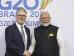 Prime Minister Narendra Modi during a bilateral meeting with UK Prime Minister Keir Starmer Støre on the sidelines of the G20 Summit, in Rio de Janeiro. Prime Minister Narendra Modi during a bilateral meeting with UK Prime Minister Keir Starmer Støre on the sidelines of the G20 Summit, in Rio de Janeiro.