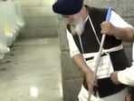 Akali Dal leaders cleaning toilets at the Golden Temple (ANI) Akali Dal leaders cleaning toilets at the Golden Temple (ANI)