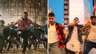 The image captures people dancing to Allu Arjun’s Pushpa 2 hits in Central London. (X/@sumeetstep2step) The image captures people dancing to Allu Arjun’s Pushpa 2 hits in Central London. (X/@sumeetstep2step)