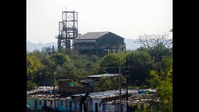 Bhopal: The now-closed Union Carbide factory, which was the site of the toxic gas leak that caused the 1984 Bhopal gas tragedy, in Bhopal, Wednesday, Nov. 27, 2024. This year marks the 40th anniversary of the disaster. (PTI Photo) (PTI) Bhopal: The now-closed Union Carbide factory, which was the site of the toxic gas leak that caused the 1984 Bhopal gas tragedy, in Bhopal, Wednesday, Nov. 27, 2024. This year marks the 40th anniversary of the disaster. (PTI Photo) (PTI)
