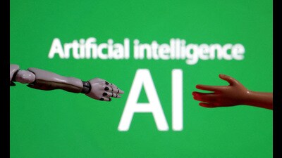 FILE PHOTO: Words reading "Artificial intelligence AI", miniature of robot and toy hand are pictured in this illustration taken December 14, 2023. REUTERS/Dado Ruvic/Illustration/File Photo (REUTERS) FILE PHOTO: Words reading "Artificial intelligence AI", miniature of robot and toy hand are pictured in this illustration taken December 14, 2023. REUTERS/Dado Ruvic/Illustration/File Photo (REUTERS)