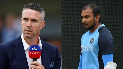 Kevin Pietersen had a piece of advice for Prithvi Shaw. (Reuters and Getty) Kevin Pietersen had a piece of advice for Prithvi Shaw. (Reuters and Getty)