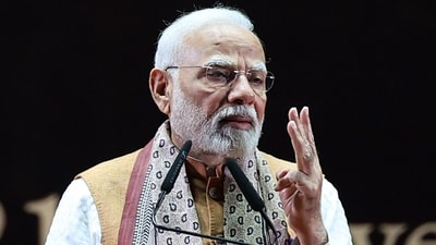 India's Union cabinet launches One Nation-One Subscription plan to provide 18 million students and researchers access to 13,000 journals.. PM Narendra Modi (ANI PHOTO)