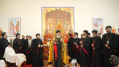 Patriarch of Antioch Mor Ignatius Aphrem II at the St Mary’s Jacobite Syrian Church in Piravom in February this year. (HT photo) Patriarch of Antioch Mor Ignatius Aphrem II at the St Mary’s Jacobite Syrian Church in Piravom in February this year. (HT photo)