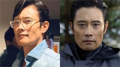 Lee Byung-hun file photo; the actor's still from Squid Games Lee Byung-hun file photo; the actor's still from Squid Games