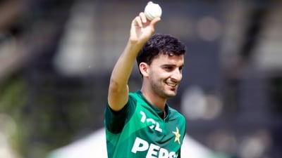Sufiyan Muqeem celebrates a wicket during the second T20 cricket match between Zimbabwe and Pakistan at Queens Sports Club in Bulawayo, (AP) Sufiyan Muqeem celebrates a wicket during the second T20 cricket match between Zimbabwe and Pakistan at Queens Sports Club in Bulawayo, (AP)