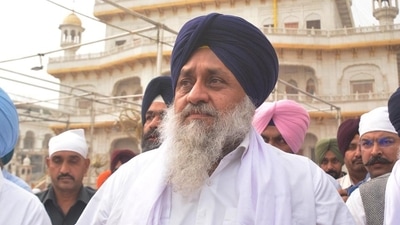 The Akal Takht, the highest temporal seat of the Sikhs, had declared Shiromani Akali Dal (SAD) president Sukhbir Singh Badal a tankhaiya (guilty of religious misconduct) on August 3 for “the mistakes committed by the party when it was in power in Punjab from 2007 to 2017”. (HT File) The Akal Takht, the highest temporal seat of the Sikhs, had declared Shiromani Akali Dal (SAD) president Sukhbir Singh Badal a tankhaiya (guilty of religious misconduct) on August 3 for “the mistakes committed by the party when it was in power in Punjab from 2007 to 2017”. (HT File)