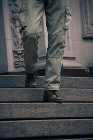 Make healthy lifestyle changes. Take the stairs instead of the elevator. (Pexels)