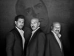 Hrithik Roshan with Rakesh Roshan and Rajesh Roshan.