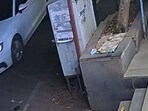 A video grab shows the motorcyclist on the bonnet of the Audi. The car allegedly dragged the 23-year-old for over three kilometres in Chinchwad on Sunday, officials said on Tuesday (HT)