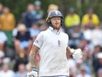 England's Ben Stokes runs between the wicksts during the third day of the first Test cricket match between New Zealand and England at Hagley Oval England's Ben Stokes runs between the wicksts during the third day of the first Test cricket match between New Zealand and England at Hagley Oval