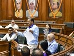 Kejriwal squarely put the blame on the Delhi Police (PTI) Kejriwal squarely put the blame on the Delhi Police (PTI)